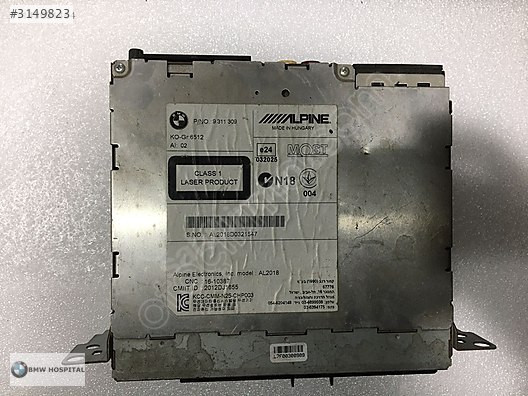 BMW F07-F10-F11-F25 LCİ KASA CD BLUEETOOTH ÜNİTESİ ( ORJİNAL )