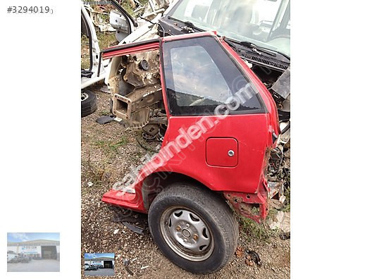OTO CEMDEN ÇIKMA SUZUKİ SWİFT KESME SOL ARKA ÇAMURLUK