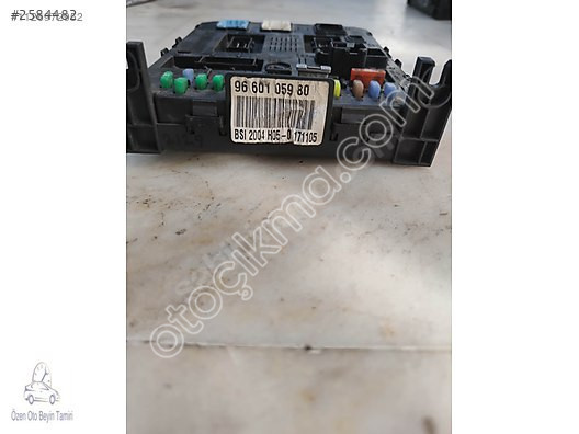 Peugeot 307 BSI Beyni Sigorta Kutusu 9660105980 - 2004 H05