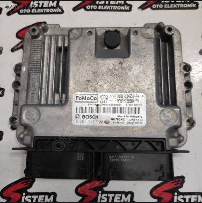 Ford Fiesta Motor Beyni 0261S18702 H1B1-12A650-FA HA6A-12B684-PA