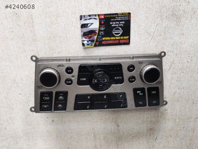 Nissan Almera Orjinal Çıkma Kalorifer Kontrol Paneli