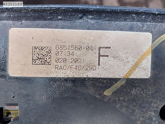 6851560 Bmw F44 2,18 Arka Dingil Hatasız