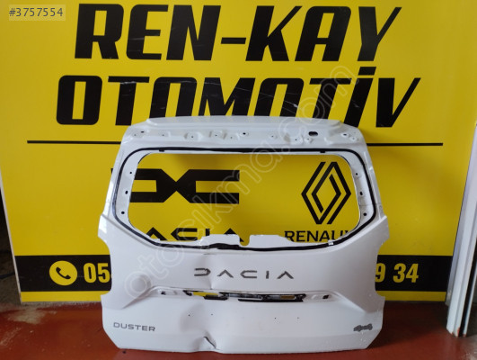 DACİA DUSTER BAGAJ KAPAĞI BEYAZ ORJ ÇIKMA 4x4 2018 2023 RENKAY