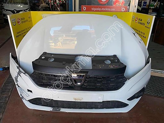 DACİA SANDERO MOTOR KAPUTU ÖN TAMPON ORJİNAL ÇIKMA 2023 RENK