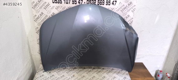 TOYOTA COROLLA 2019 2025 ÖN KAPUT ÇIKMA ORJİNAL