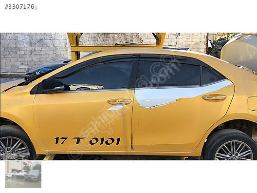2017 TOYOTA COROLLA SOL ÖN KAPI BOŞ ÜNALLAR OTO YEDEK PARÇA