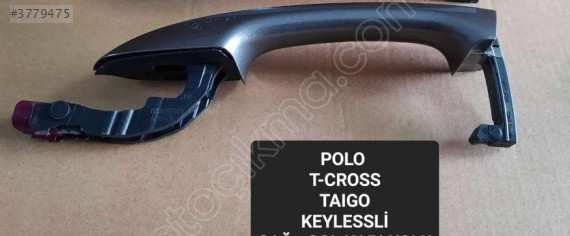 POLO TCROSS TAIGO ÖN KAPI KOLU SAĞ KEYLESLİ 2018 SIFIR 2G0837206H