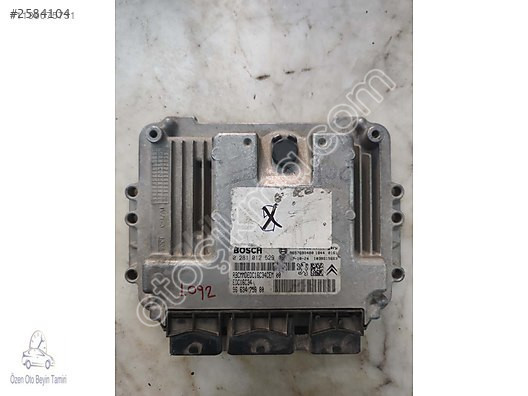Peugeot 207 Citroen C3 Motor Beyni 9663475880 - 0281012529