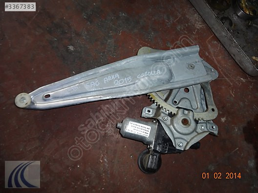 TOYOTA COROLLA 2014 ÇIKMA SAĞ ARKA CAM KİRKOSU