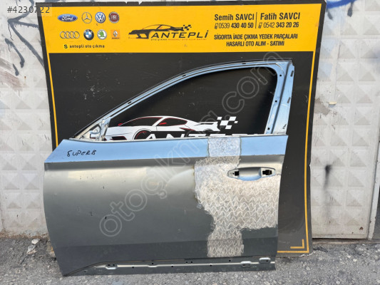 SKODA SUPERB SOL ÖN KAPI 2015-2024 ÇIKMA ORİJİNAL