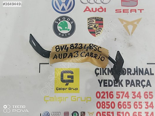 AUDİ A3 ÖN KAPUT KİLİT AÇMA KANCASI SACI OEM 8v4823485c ÇIKMA SÖ