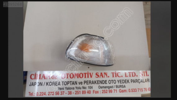 HYUNDAİ EXCEL 1992-1994 SİNYAL SAĞ SOL .ADET FİYATIDIR.