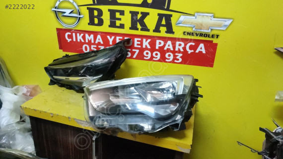 OPEL COMBO E SOL FAR LED'Lİ ÇIKMA ORJİNAL YEDEK PARÇA