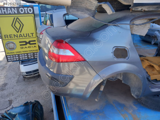 Renault megan 2 komple arka kaporta parçaları