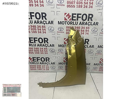 TOYOTA YARİS CROSS SOL ÖN ÇAMURLUK ÇIKMA ORJİNAL 23-24