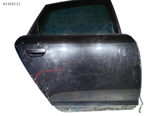 AUDI A6 C6 KASA 2007-2011 ARKA SAG KAPI SOKME ORJINAL DOLU KAPI