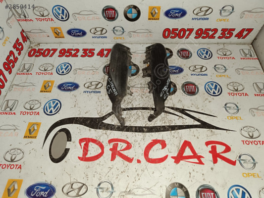 CİTROEN C5 ÖN CAM IZGARA PLASTİĞİ ORİJİNAL ÇIKMA 9682940680