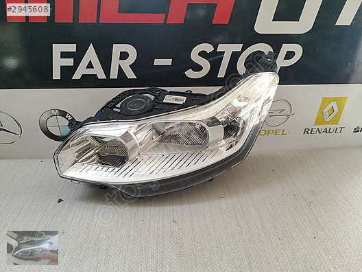 CİTROEN C5 LEDLİ SOL ÖN FAR SORUNSUZ ÇALIŞIYOR TEST EDİLMİŞTİR