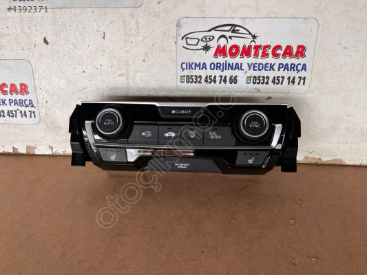HONDA CİVİC FC5 KLİMA KONTROL PANELİ HATASIZ MONTECAR