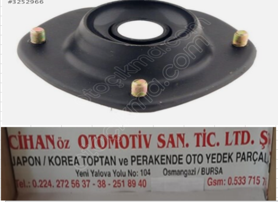 AMORTİSÖR MITSUBISHI GALANT ÖN 88-92