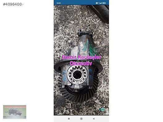 Kia Kia Pregio minibüs çıkma defransiyel
