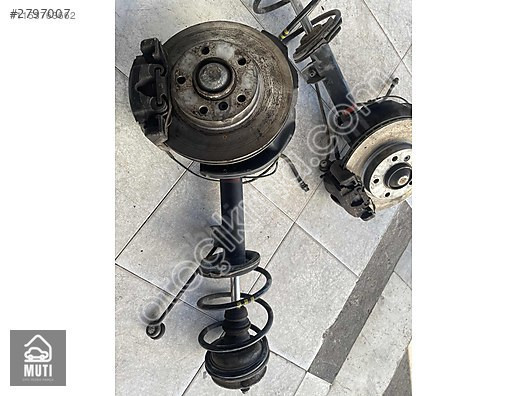Bmw E46 taşıyıcı disk amortisör balata sökme orijinal