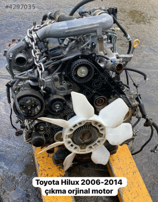 TOYOTA HİLUX 2006-2014 ORJİNAL KOMPLE MOTOR            (XS812S25)
