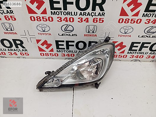 HONDA JAZZ SOL FAR ORJİNAL ÇIKMA YEDEK PARÇA 10-12