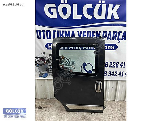 Fiat Fiorino Sağ Sürgülü Kapı Siyah ORJİNAL