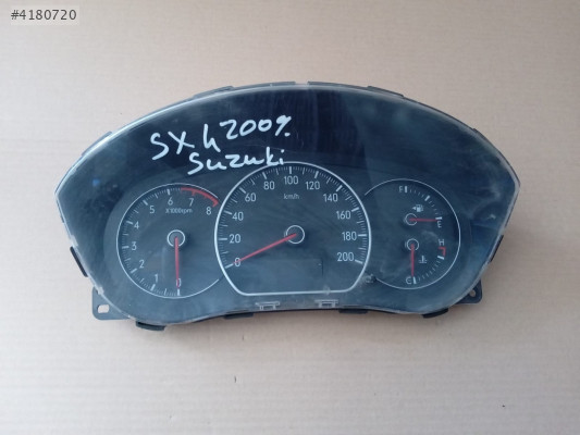 suzuki sx4 2009 1.6 gösterge/km saati (son fiyat)
