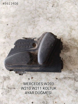 MERCEDES W210 W211 ORJİNAL KOLTUK AYAR DÜĞMESİ