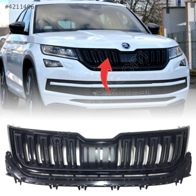 Skoda KodiaQ Ön Panjur Parlak Siyah 2017-2023 565853653A ZD4