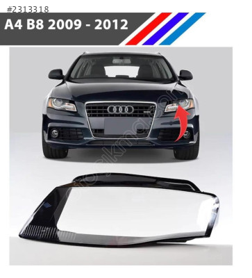 AUDİ A4 09-12 SOL FAR CAMI