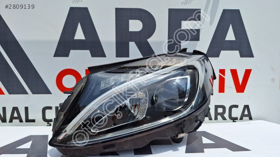 Mercedes C serisi sol far 2014 2018