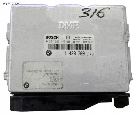 Bmw 3 Seri̇si̇ Motor Beyni / 0261203447 / 1429760