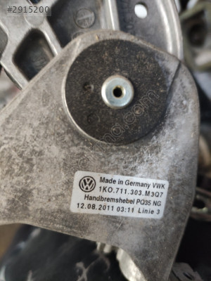 WOLKSVAGEN GOLF 6 EL FRENİ KOLU