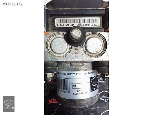 PEUGEOT 407 ABS BEYNİ 0265251121 0265951395