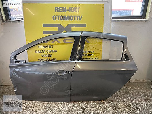 RENAULT ZOE SOL ÖN / ARKA KAPI GRİ ORJ ÇIKMA RENKAY OTO KOCAELİ
