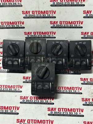 90561377 09180770 09133249 OPEL ASTRA G ÇİFT SİSLİ FAR ANAHTARI