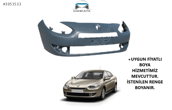 RENAULT FLUENCE ÖN TAMPON 2009/2013 SIFIR (620224834R)