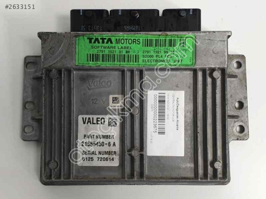 Tata İndica Motor Beyni 279115210139 279115219916 21585450-6A