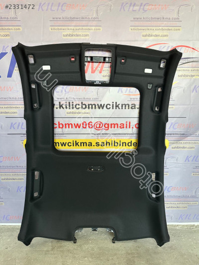Bmw F30 320 316 318 Çıkma Orjinal Tavan Döşemesi Siyah