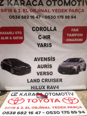 2019-2025 TOYOYA COROLLA ÇIKMA ORJINAL LEDLİ ARKA STOP