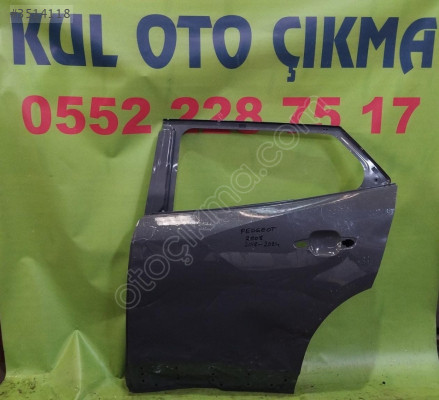 Peugeot 2008 sol arka kapı çıkma