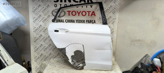 SİNCAR OTO'DAN FORD FİESTA 2009 2017 SAĞ ARKA KAPI ÇIKMA ORJİNAL
