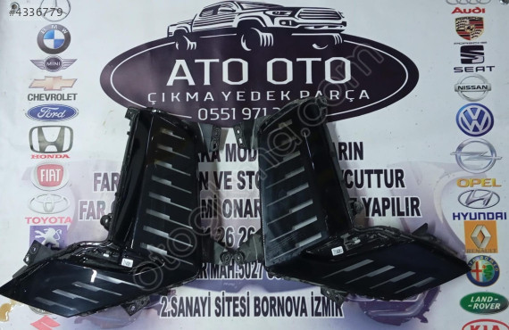 RENAULT CLİO 6 ORJİNAL ÇIKMA SAĞ SOL SİS FARI