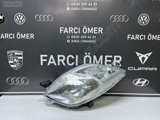 TOYOTA YARİS 2007-09 SOL ÖN FAR SIFIR