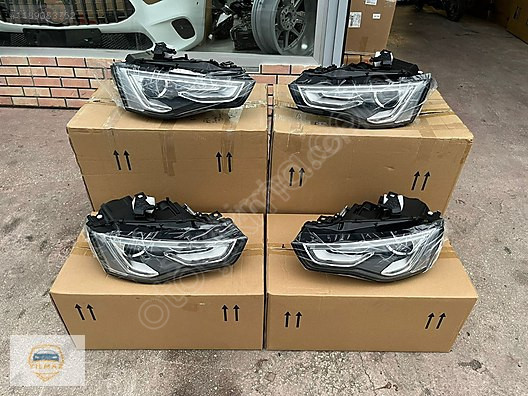 AUDİ A5 SAĞ VE SOL TAKIM SIFIR FAR 2012-2015 UYUMLU BEYİNLİ
