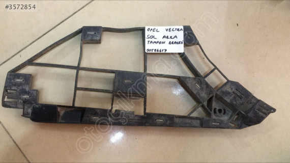 OPEL VECTRA SOL ARKA TAMPON BRAKETİ ORJ ÇIKMA 90586617