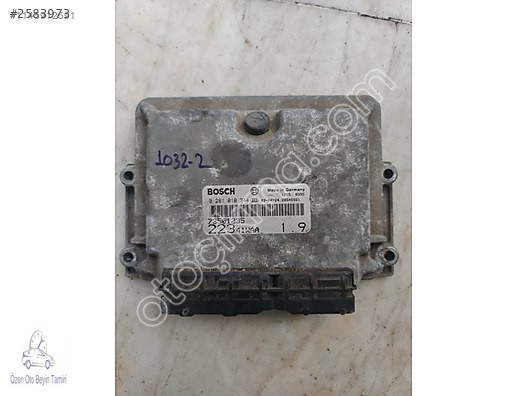 Fiat Doblo Motor Beyni 73501235 - 0281010344 - 0 281 010 344